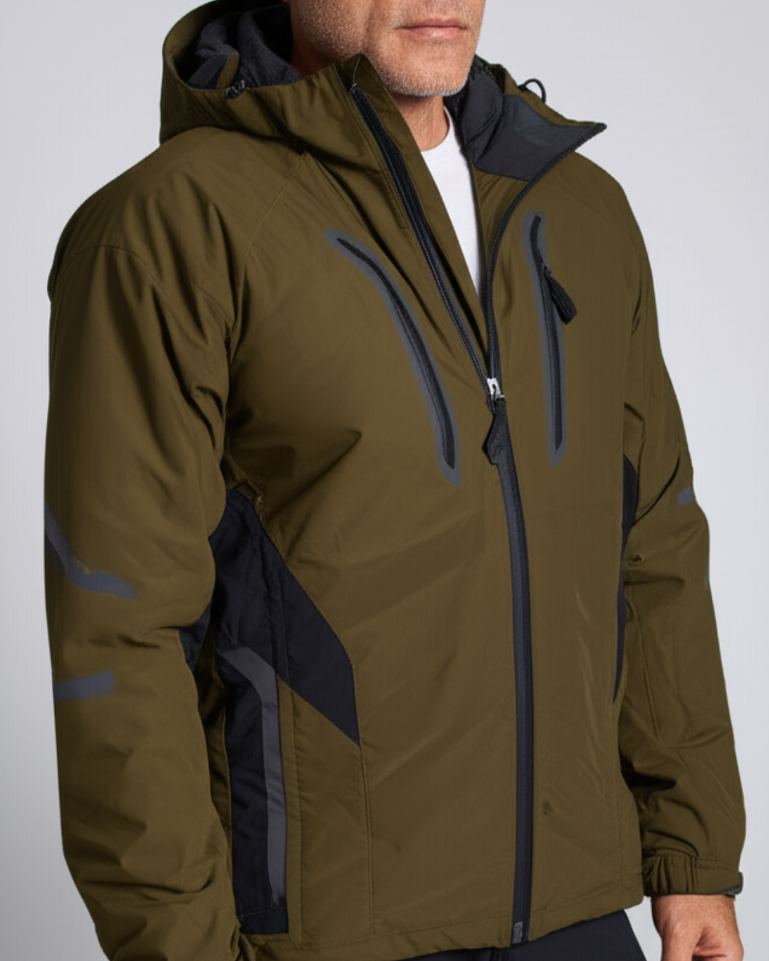 8-CAMPERA VERDE MILITAR